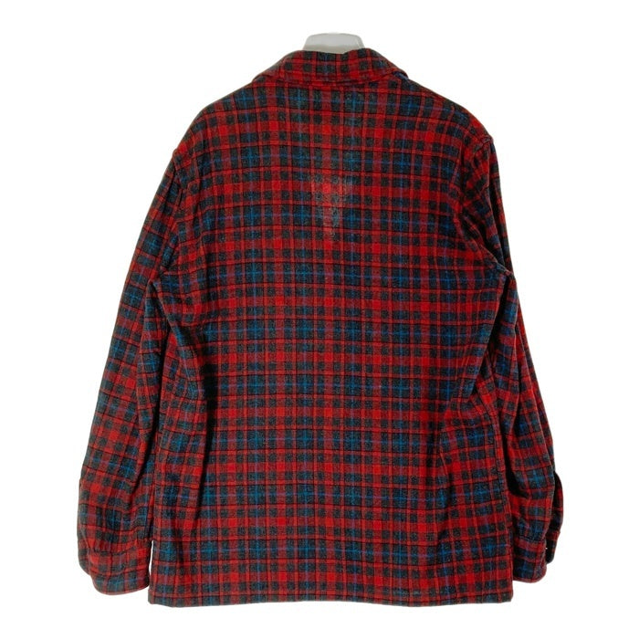 PENDLETON ペンドルトン 60-620 ウール テーラードジャケット 50's ブラックxレッド チェック sizeM 瑞穂店