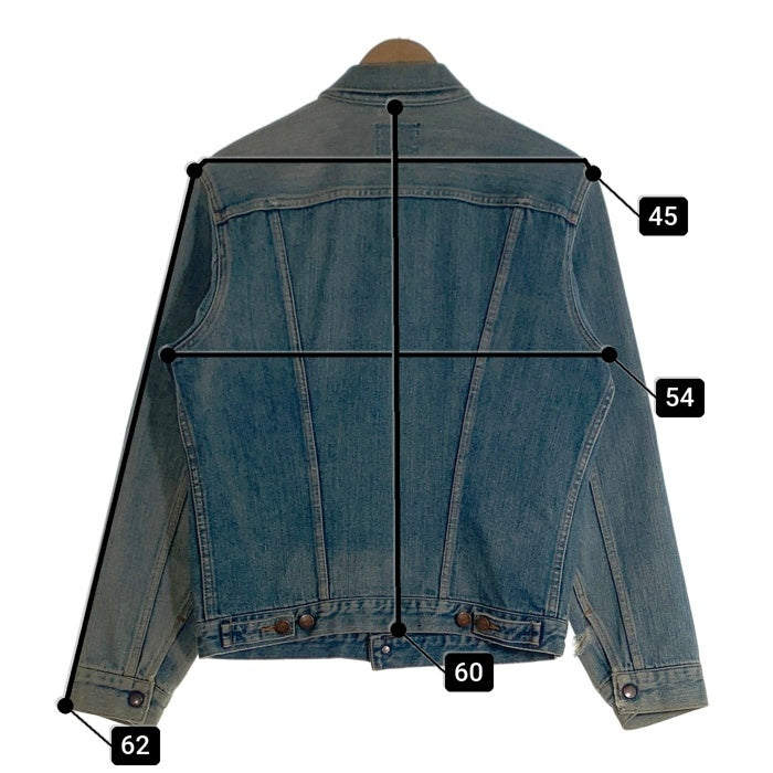 Wrangler ラングラー 124MJ デニムジャケット ライトブルー LOT 124MJ M4971 Size L 福生店