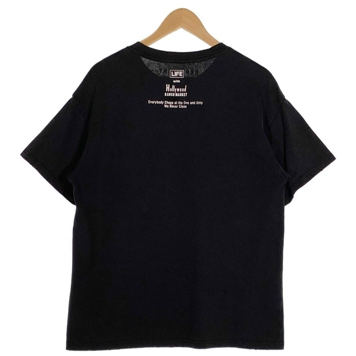 HOLLYWOOD RANCH MARKET ハリウッドランチマーケット REPLICⓐRT レプリカート Marilyn 聖林公司 MHG-MNO-BS-269 USED加工 マリリンモンロー ショートスリーブ 半袖 Tシャツ ブラック Size M 福生店