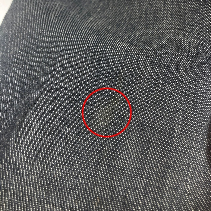 EVISU エヴィス Hidehiko Yamane デニム 3B テーラードジャケット インディゴ エルボーパッチ カモメピンズ 黒ペンキ Size 42 瑞穂店