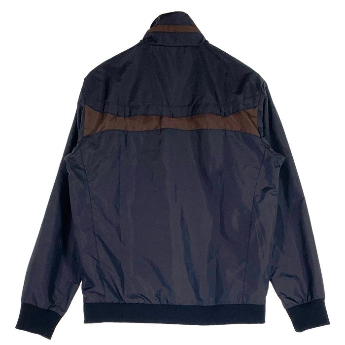 00's~ NIKE ナイキ ジップアップジャケット スタンドカラー ウィンドブレーカー ブラック ブラウン 239378 Size M 福生店