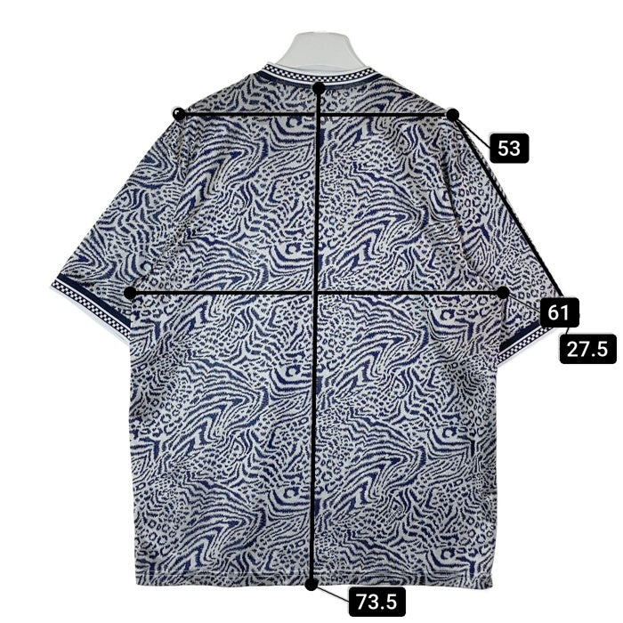 Supreme シュプリーム 23SS Umbro Jacquard Animal Print Soccer Jersey アンブロ ジャガード アニマルプリント サッカージャージ ネイビー sizeXL 瑞穂店