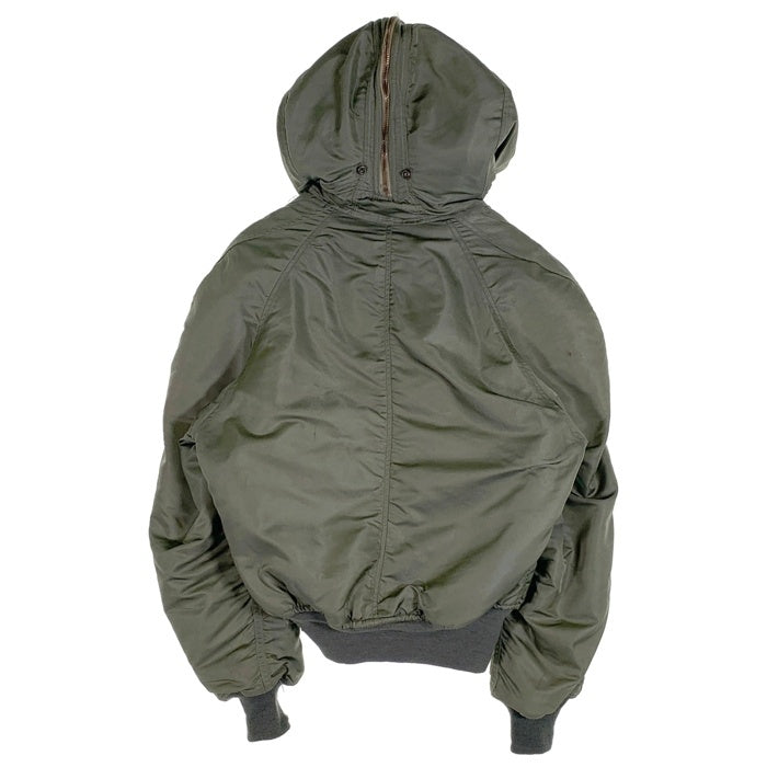 U.S. ARMY 60's ALPHA INDUSTRIES アルファインダストリーズ N-2B コヨーテファー  黒タグ CONMERジッパー フライトジャケット オリーブ MIL-J-6278D / 8415-270-0366 /DSA-1-2355-63-C  Size M 福生店