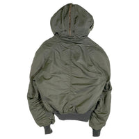 U.S. ARMY 60's ALPHA INDUSTRIES アルファインダストリーズ N-2B コヨーテファー  黒タグ CONMERジッパー フライトジャケット オリーブ MIL-J-6278D / 8415-270-0366 /DSA-1-2355-63-C  Size M 福生店
