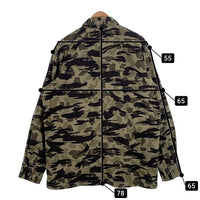 Carhartt カーハート CANVAS FLEECE LINE CAMO SHIRT JACKET キャンバス 内フリース カモフラージュ シャツジャケット グリーン 105171 N15 Size L 福生店