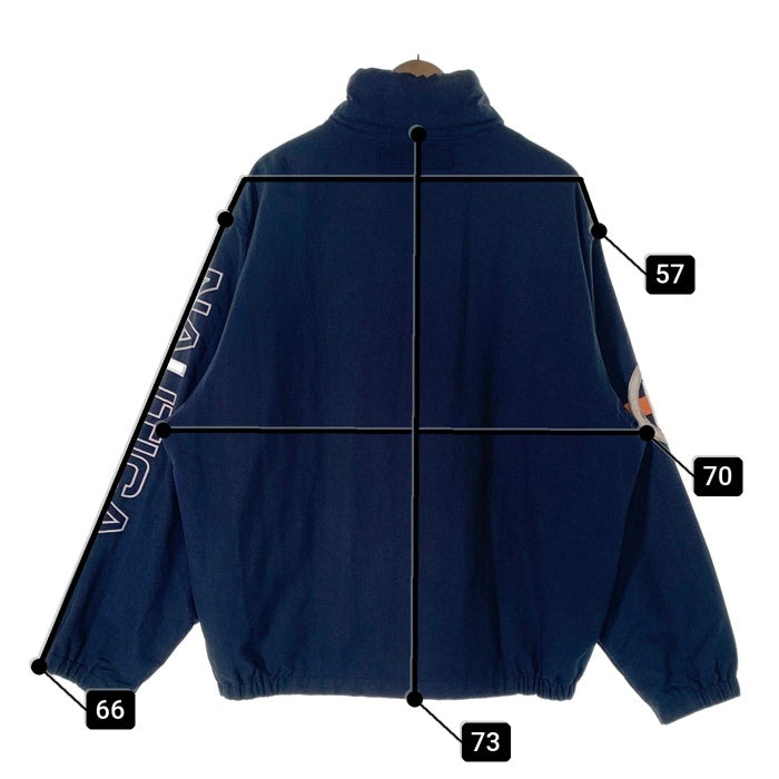 90's NAUTICA COMPETITION ノーティカ コンペティション フルジップ ナイロンジャケット ネイビー Size XL 福生店