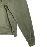 COACH コーチ HOODIE プルオーバースウェットパーカー フーディ ウォッシュ加工 オリーブ CF811 Size L-XL 相当 福生店