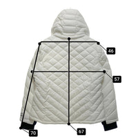 TOMMY HILFIGER トミーヒルフィガー キルティングパファージャケット 中綿 ホワイト TW3CP215 Size XL 瑞穂店