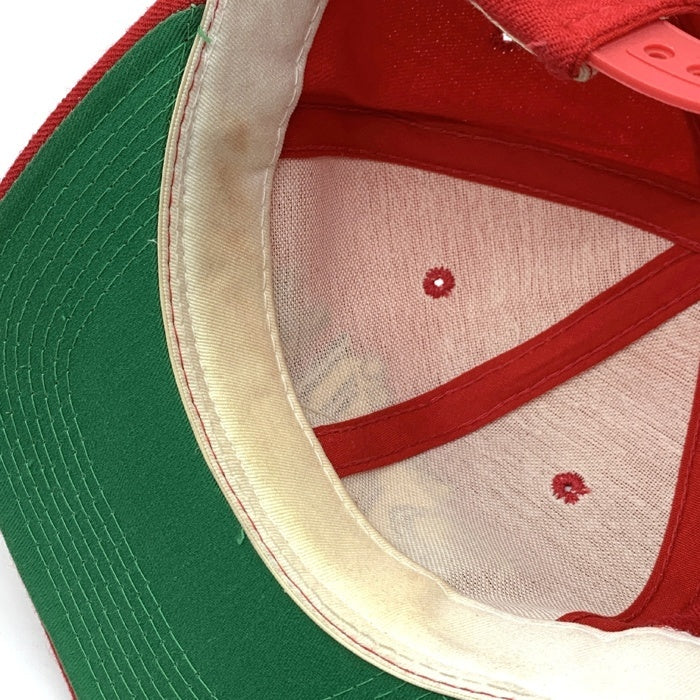90's NBA CHICAGO BULLS シカゴ・ブルズ ベースボールキャップ スナップバック レッド 韓国製 Sports Specialties 福生店