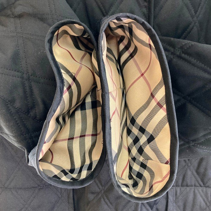 BURBERRY LONDON バーバリー ロンドン  FD222-650-09 内側ノバチェック キルティングジャケット ブラック size13 瑞穂店