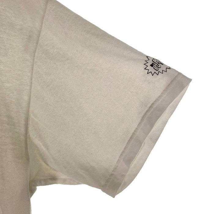 STUSSY ステューシー BEAVIS AND BUTT-HEAD ビーバスアンドバットヘッド プリントTシャツ ホワイト メキシコ製 Size L 福生店