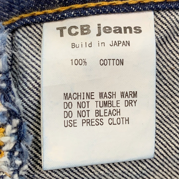 TCB JEANS ティーシービージーンズ 70s BUSH デニムブッシュパンツ インディゴ セルヴィッジ Size 36 福生店