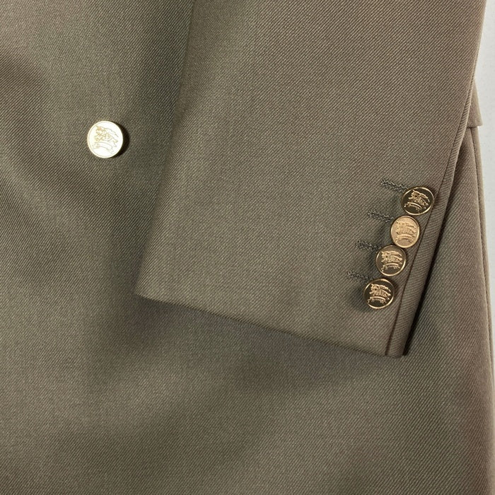 Burberrys バーバリーズ ダブル セットアップ ウールxモヘア グレー size- 瑞穂店