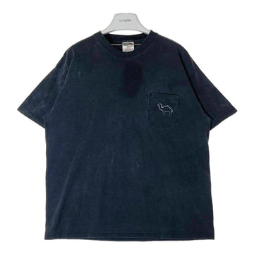 90's~ CAMEL キャメル プリント ポケットTシャツ タバコ ラクダ ONEITA メキシコ製 ブラック Size XL 瑞穂店
