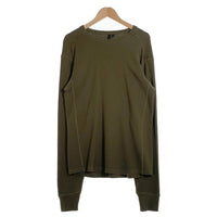 entire studios エンタイアスタジオ サーマルカットソー 長袖 フィンガーホール オリーブ ES2260 Size XL 福生店