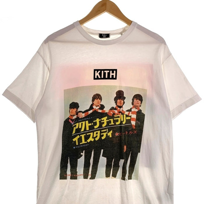 KITH NYC キス THE BEATLES ビートルズ フォトプリントTシャツ ホワイト Size S 福生店
