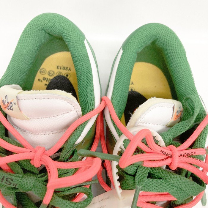 OFF-WHITE × Nike オフホワイト ナイキ Dunk Low "White/Pine-Green ダンク ロー ホワイト/パイン グリーン  CT0856-100 size28cm 瑞穂店