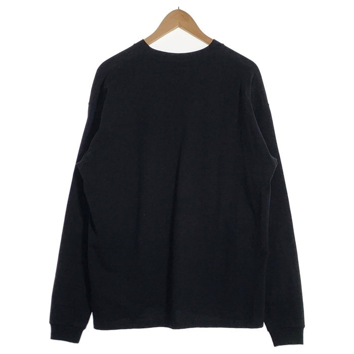 CAPTAINS HELM キャプテンズヘルム NEW STANDARD LOGO L/S TEE ロゴプリント ロングスリーブTシャツ ブラック CH24-SP-T01 Size L 福生店