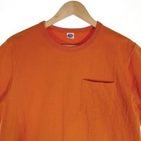 Buco ブコ ポケットTシャツ バックプリント オレンジ リアルマッコイズ Size M 福生店