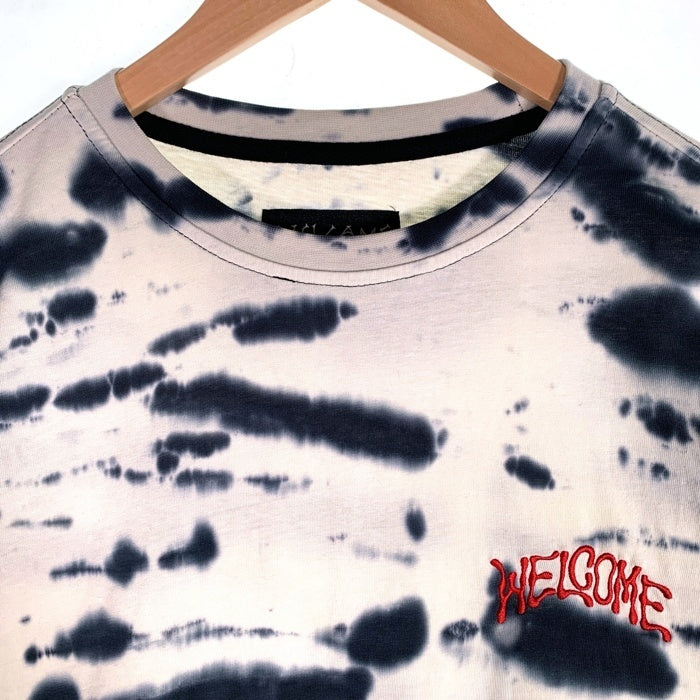 Welcome Skateboards Inkblots Black & Bone Tie Dye Long Sleeve T-Shirts ロンT ロングスリーブ 長袖 Tシャツ タイダイ  Size L 福生店