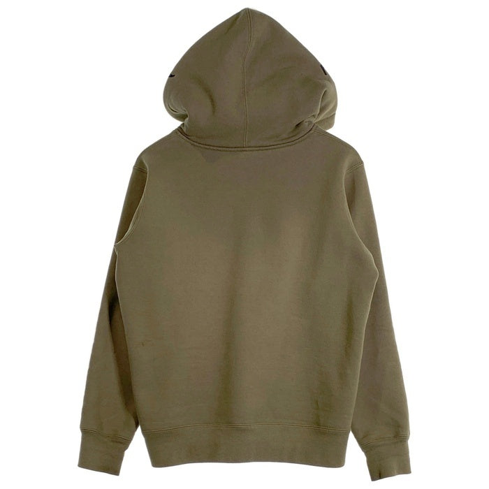 SUPREME シュプリーム 16AW Old English Hood Logo Zip Up Sweat オールドイングリッシュ フードロゴ ジップアップスウェットパーカー オリーブ Size S 福生店