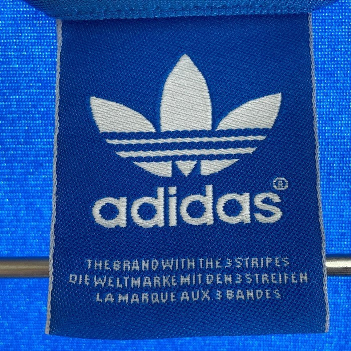 adidas アディダス トラックジャケット ゴールドライン ブルー size100 瑞穂店