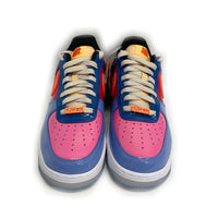 NIKE ナイキ ×UNDEFEATED アンディフィーテッド DV5255-400 AIR FORCE 1 LOW SP Total Orange エアフォース1 ローカットスニーカー パテント マルチ size27cm 瑞穂店