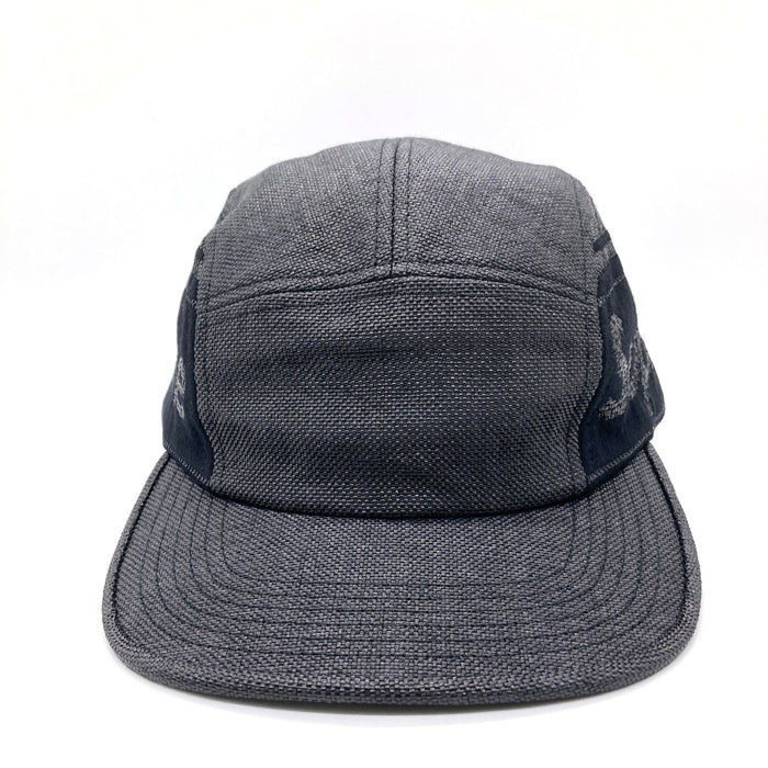 SUPREME シュプリーム 19SS Raffia Woven Logo Camp Cap ラフィアウーブンロゴキャンプキャップ ブラック 瑞穂店