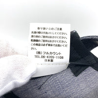 FULLCOUNT フルカウント 24AW F PATCH 6PANEL COATED DENIM BASEBALL CAP Fパッチ 6パネル デニム ベースボールキャップ ブラック 福生店