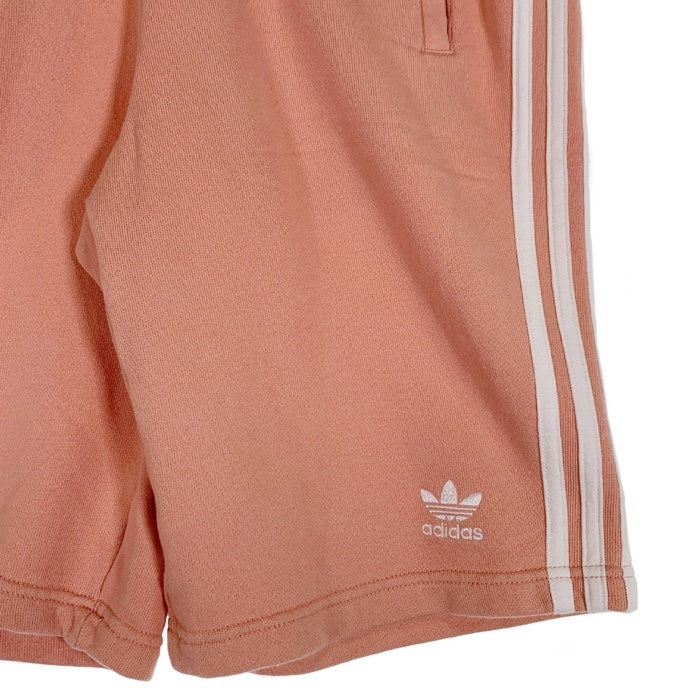 adidas アディダス SST SHORTS スリープストライプ ショートパンツ コットン ピンク CW2440 Size JP M 福生店