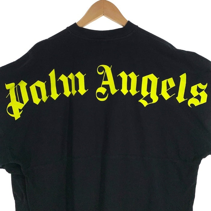 Palm Angels パームエンジェルス CLASSIC LOGO OVER TEE クラシックロゴプリント Tシャツ ブラック PMAB001S19413007 Size M 福生店