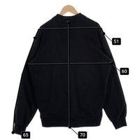 SUPREME シュプリーム 17AW Polo Crewneck ポロクルーネック スウェットトレーナー ブラック ピンク Size L 福生店
