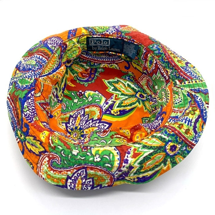 Polo By Ralph Lauren ポロ バイ ラルフローレン PAISLEY BUCKET HAT ペイズリー バケットハット マルチ Size S/M 福生店