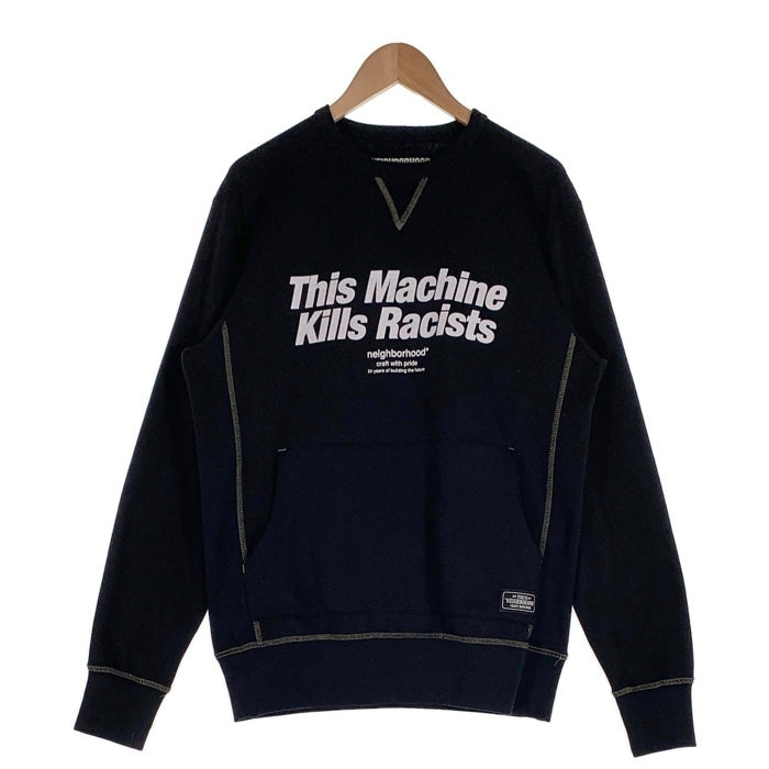 NEIGHBORHOOD ネイバーフッド 18AW クルーネックスウェット ブラック 182UWNH-CSM02 Size M 福生店