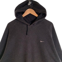 NIKE ナイキ Small Swoosh PULLOVER HOODIE スモール スウッシュ プルオーバー フーディー パーカー グレーSize XXL 福生店