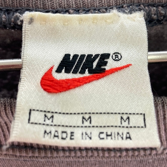 NIKE ナイキ 90's 銀タグ 刺繍 スウェットトレーナー グレー sizeM 瑞穂店