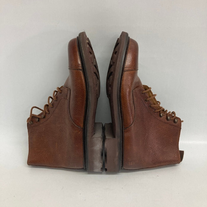 Ralph Lauren ラルフローレン レザー レースアップブーツ ブラウン size7 瑞穂店