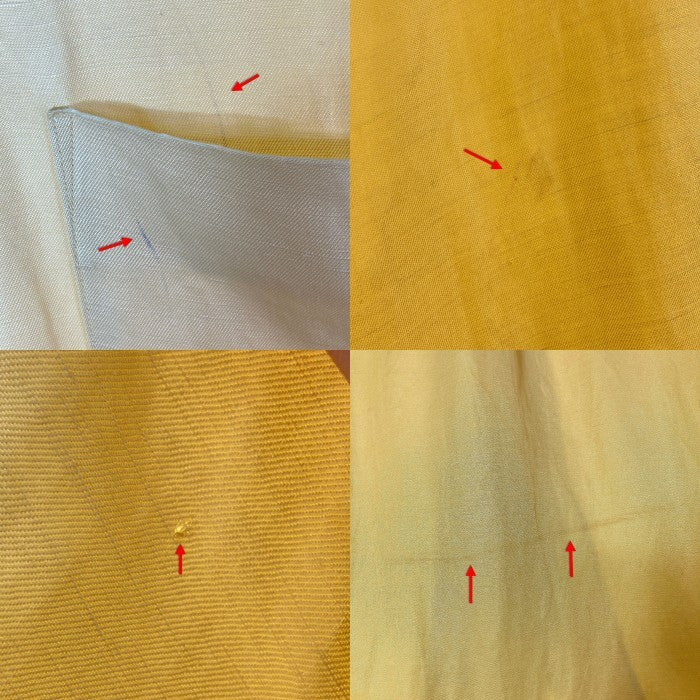 Polo Ralph Lauren ラルフローレン CALDWELL シルクリネン 開襟 オープンカラーシャツ 無地 イエロー sizeL 瑞穂店