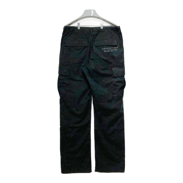 AVIREX アヴィレックス 783-7110002 リップストップ ファティーグ カーゴパンツ 迷彩 ブラックブルー sizeM 瑞穂店