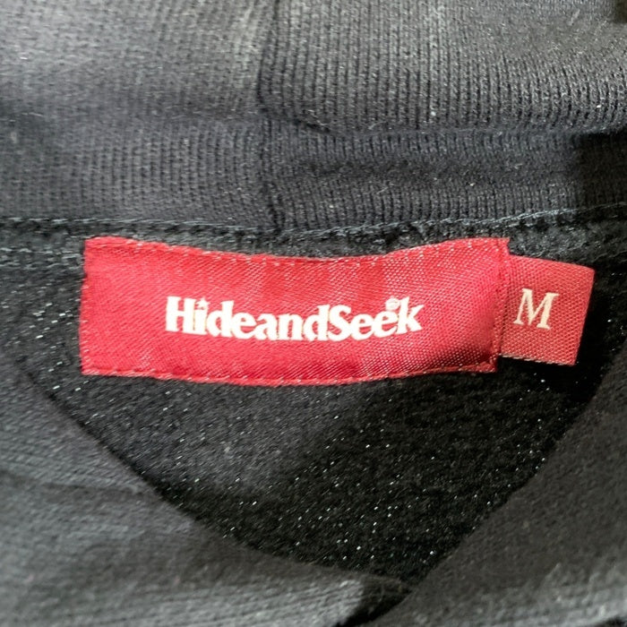 HIDEANDSEEK ハイドアンドシーク BOUNTY HUNTER バウンティーハンター プルオーバー フーディー パーカー ブラック Size M 福生店