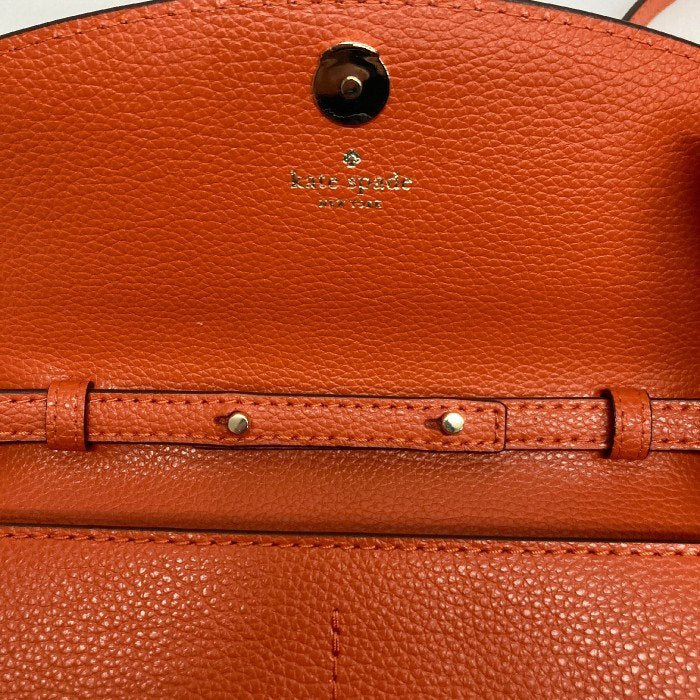 KateSpade ケイトスペード 2way ショルダーウォレット オレンジ 瑞穂店