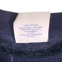 90's majestic マジェスティック Newyork Yankees ニューヨーク ヤンキース JETTER 2 半袖 Tシャツ ネイビー USA製 Size L 福生店