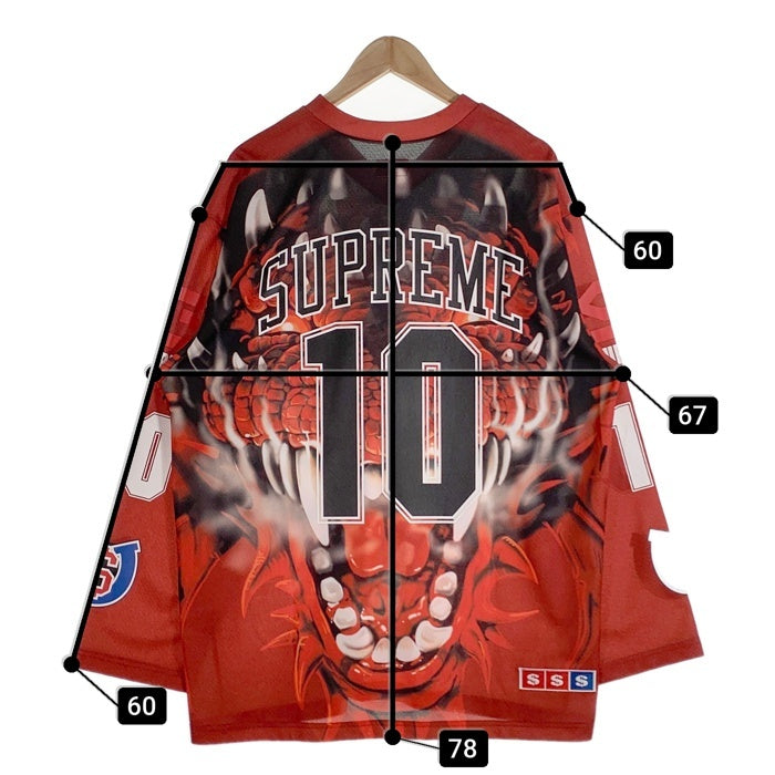 SUPREME シュプリーム 20AW Dragon Hockey Jersey ドラゴンホッケージャージ レッド Size XL 福生店