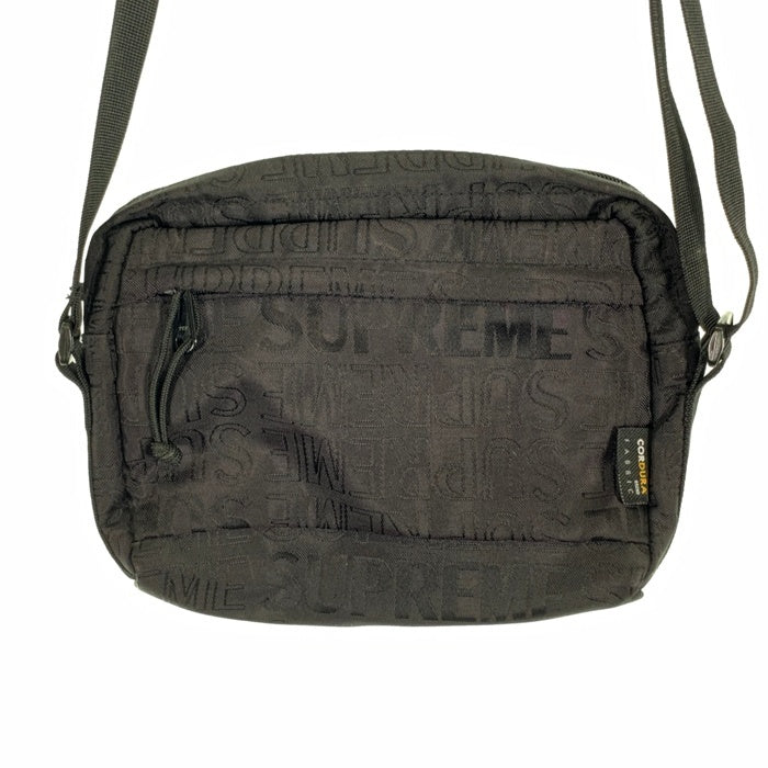 SUPREME シュプリーム 19SS Shoulder Bag ショルダーバッグ ブラック