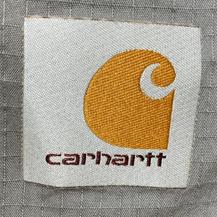 Carhartt カーハート リップストップ ワークシャツ グレー sixeXL 瑞穂店