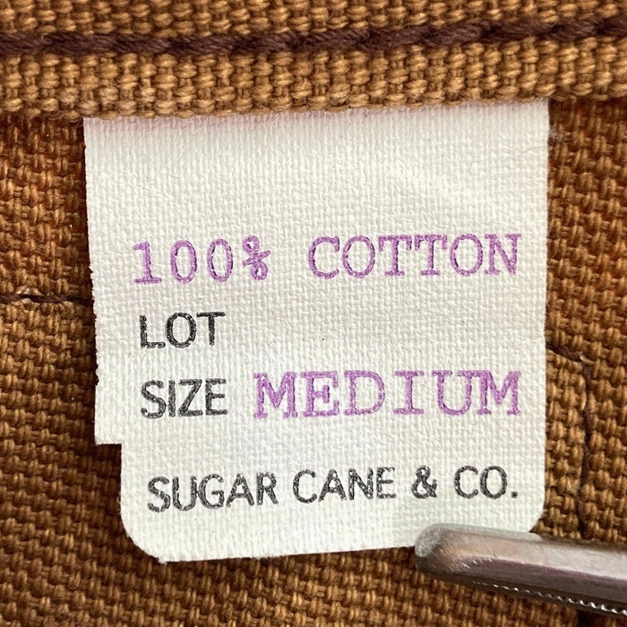 SUGAR CANE シュガーケーン USA製 ブラウンダック シンチバック ワークパンツ sizeM 瑞穂店