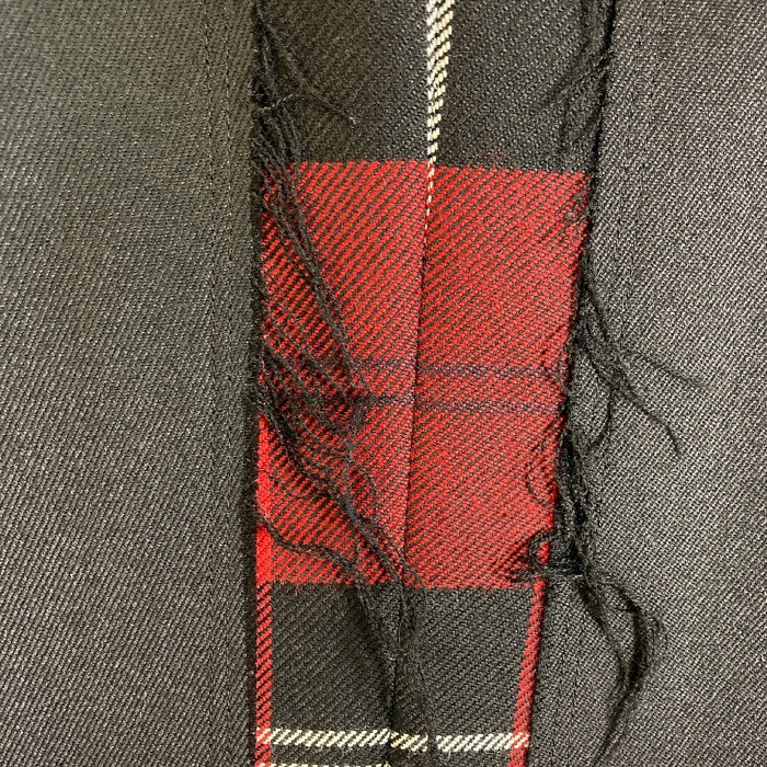 COMME des GARCONS HOMME PLUS コムデギャルソンオムプリュス PB-J013 AD2008 タイムフォーマジック期 パッチワーク タータンチェック切替 テーラードジャケット ブラック sizeM 瑞穂店