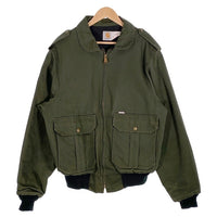 90`s Carhartt カーハート ダック ボンバージャケット サンタフェ モスグリーン JR264 Size L 福生店