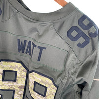 NIKE TEAM ナイキ NFL TEXANS ヒューストン・テキサンズ ゲームシャツ ユニフォーム WATT 99 オリーブ Size M 福生店