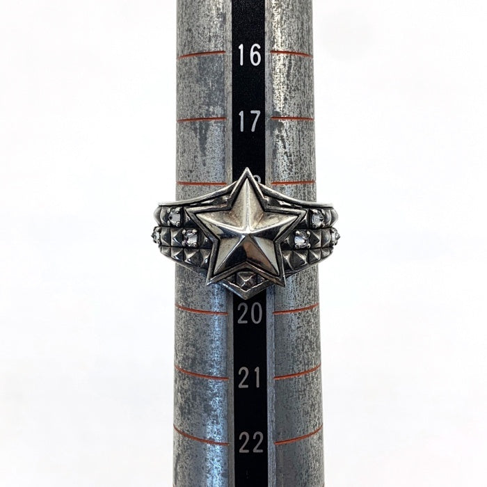 BLESS ブレス SV925 シルバー スターモチーフリング Size 19号 福生店